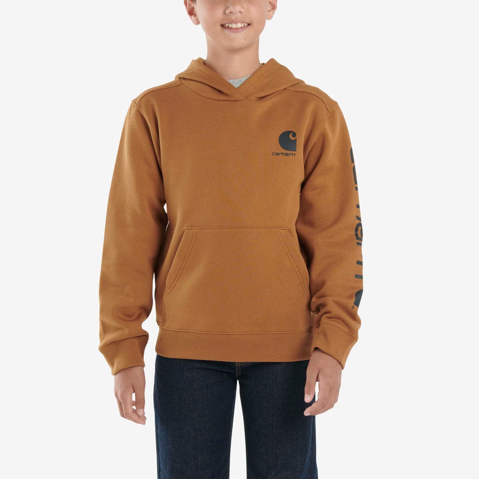 Carhartt Boys' Long Sleeve Graphic Sweatshirt - Work World - Workwear, Work Boots, Safety Gear