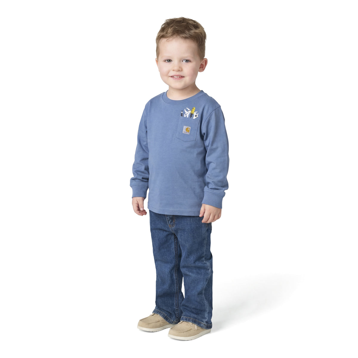 Carhartt Kids' Tool Pocket Graphic Long Sleeve T-Shirt
