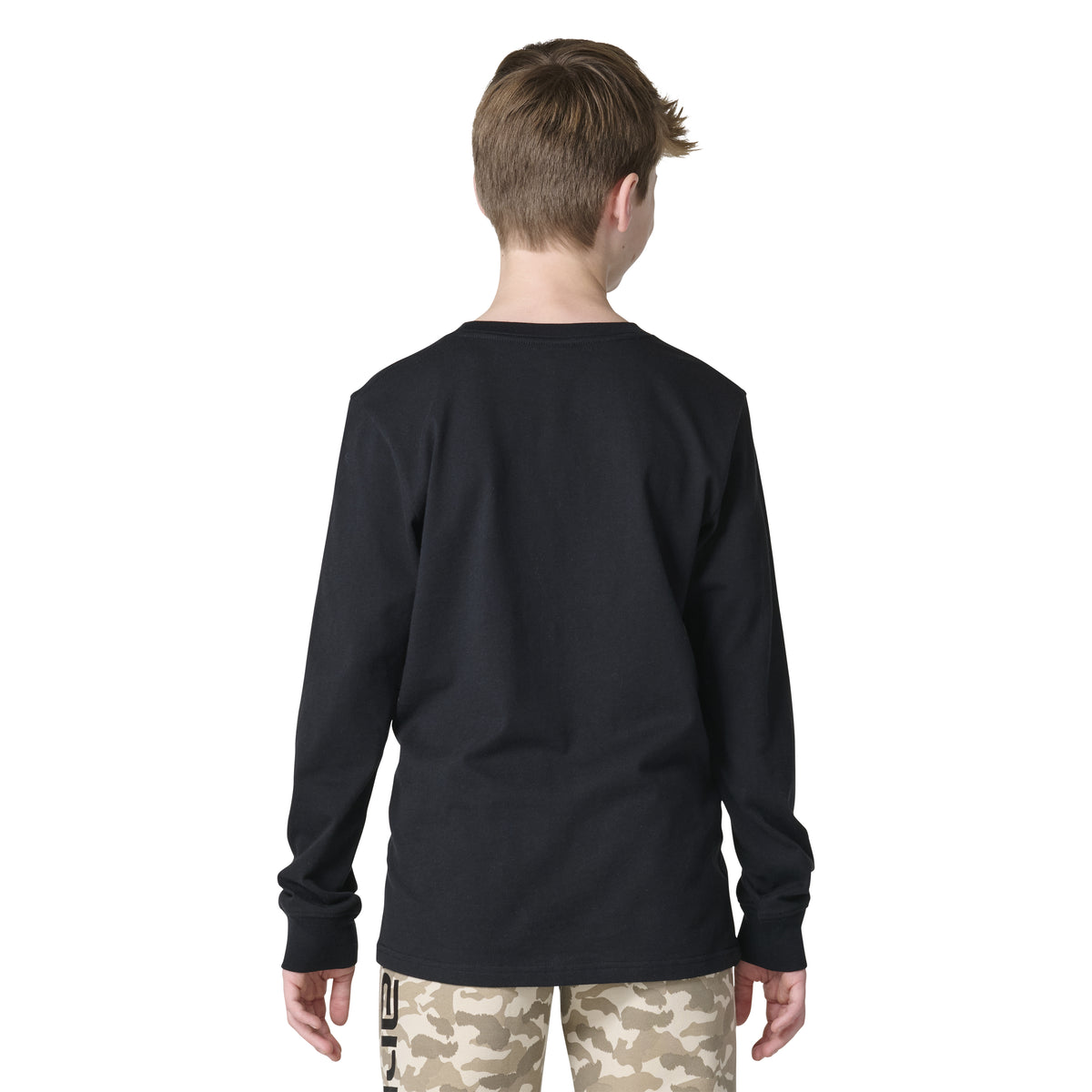 Carhartt Kids' Camo Logo Graphic Long Sleeve T-Shirt