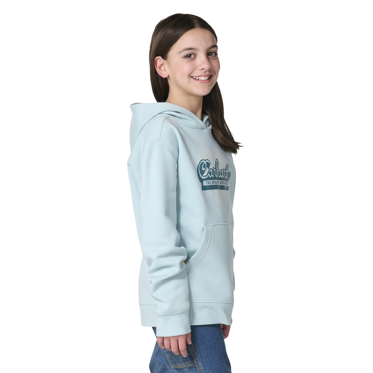 Carhartt Kids' Heart Logo Graphic Hoodie