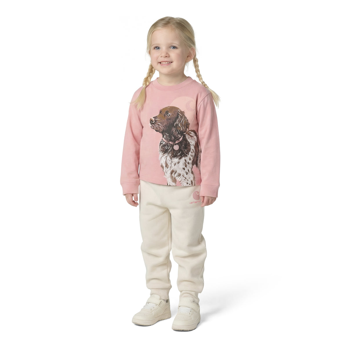 Carhartt Kids' Dog Graphic Long Sleeve T-Shirt