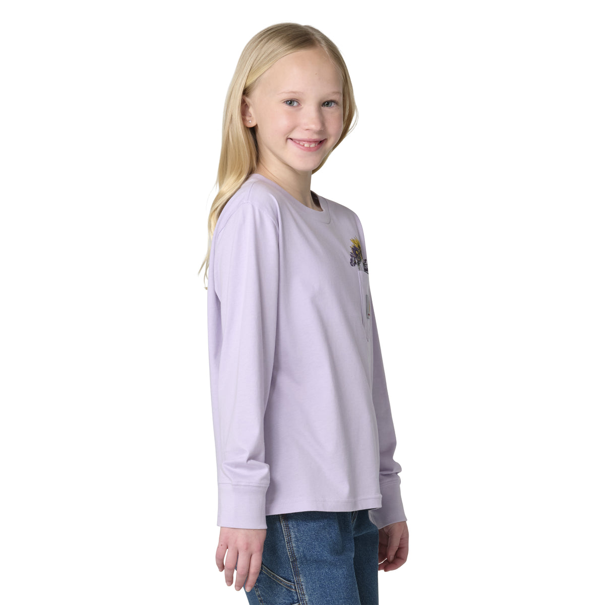 Carhartt Kids' Floral Pocket Long Sleeve T-Shirt Long Sleeve T-Shirts Carhartt