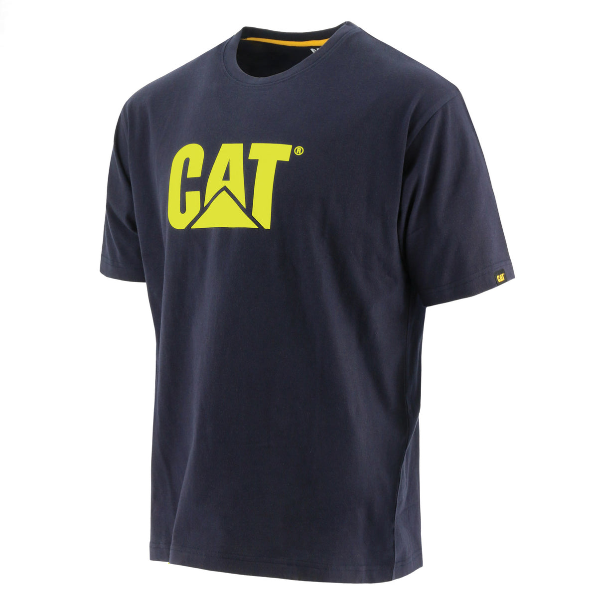 CAT Men&#39;s Trademark Short Sleeve T-Shirt - Work World - Workwear, Work Boots, Safety Gear
