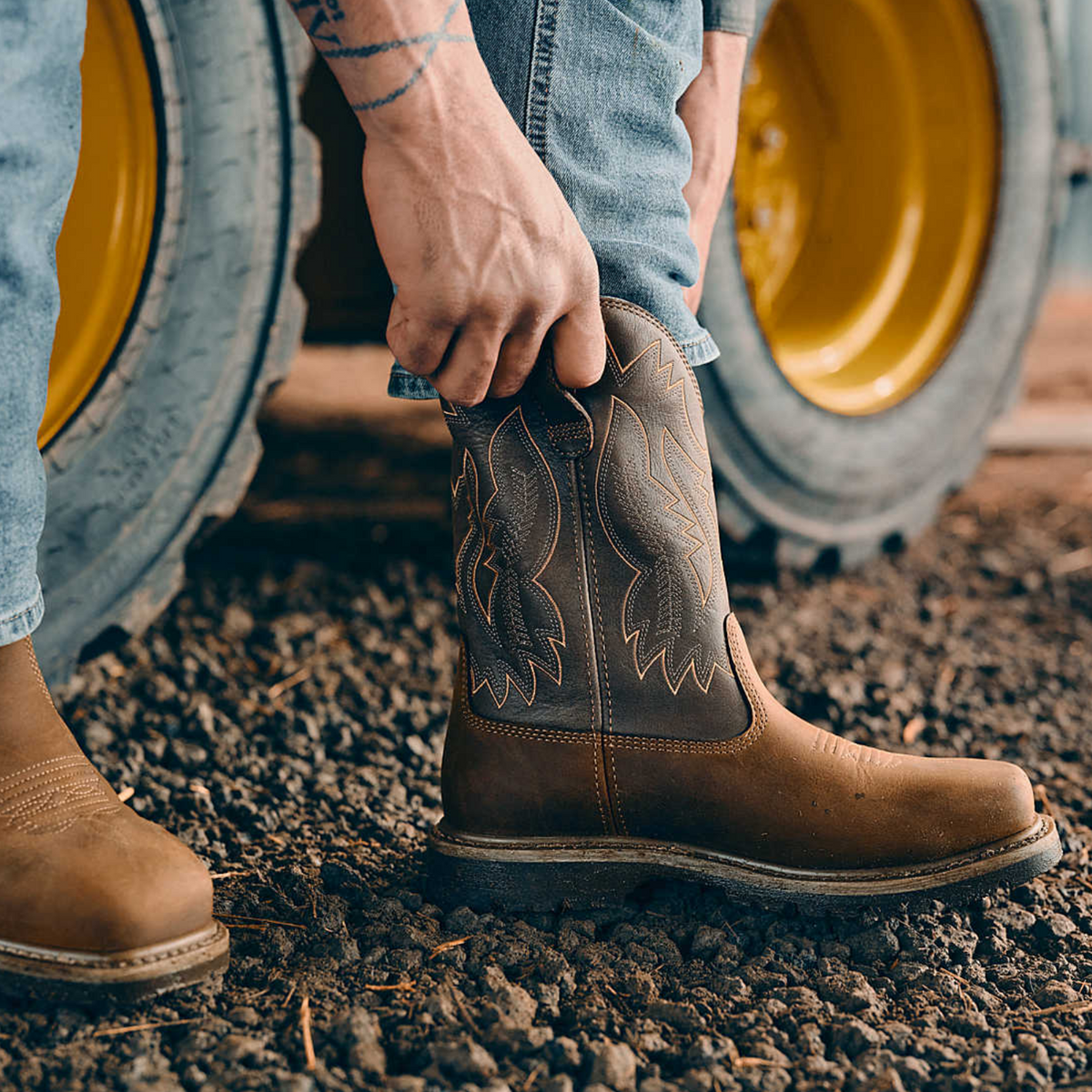 CAT Men's Colorado Frontier 11" EH Western Boot - Work World - Workwear, Work Boots, Safety Gear