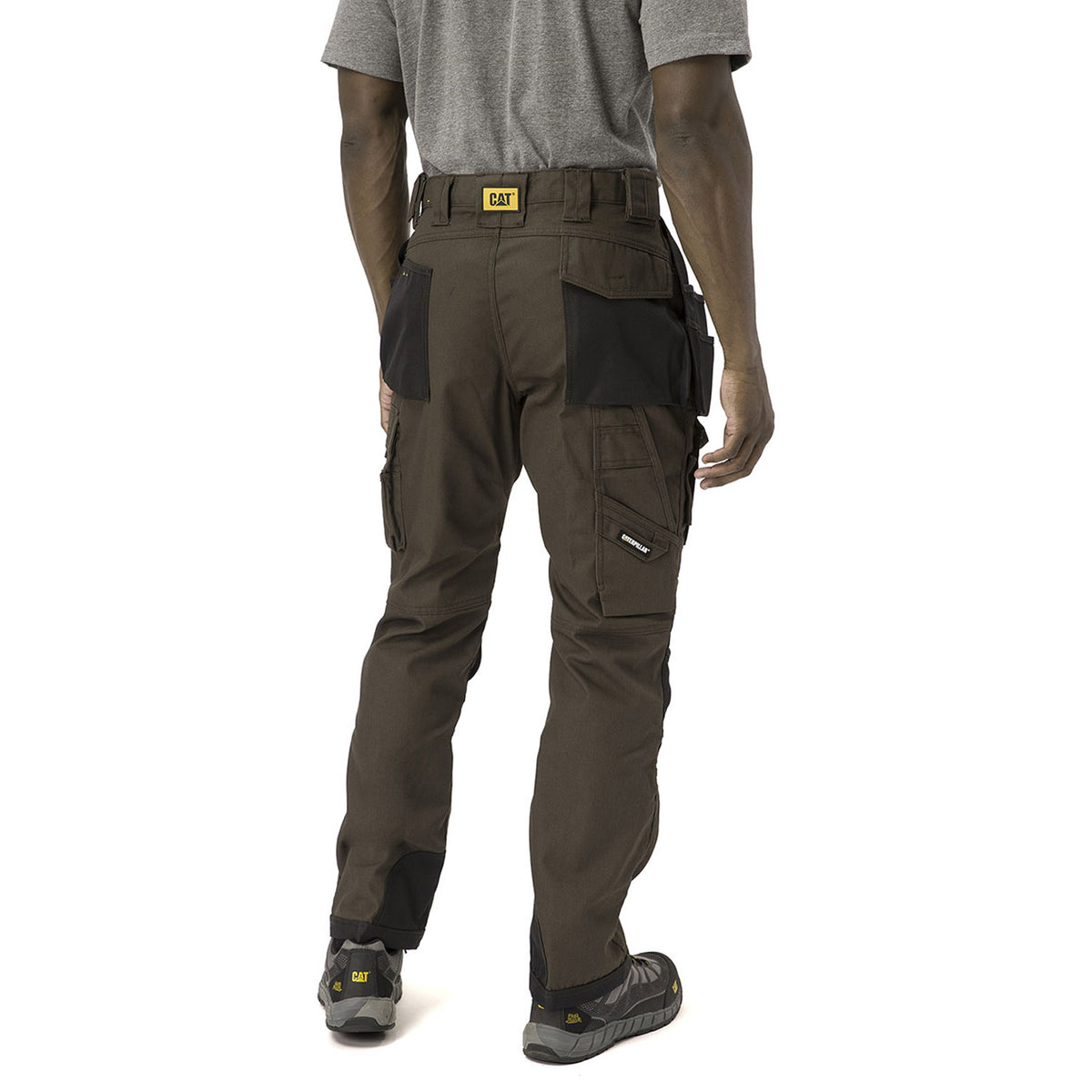 CAT Men&#39;s Trademark Work Pants_Dark Earth - Work World - Workwear, Work Boots, Safety Gear