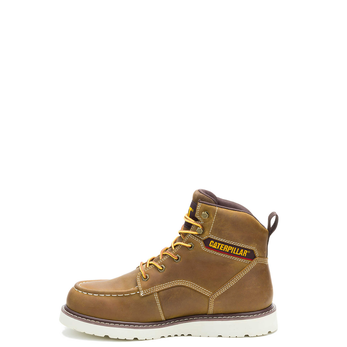 CAT Men's Reclaimer Wedge 6" Waterproof Moc Toe Work Boot - Work World - Workwear, Work Boots, Safety Gear