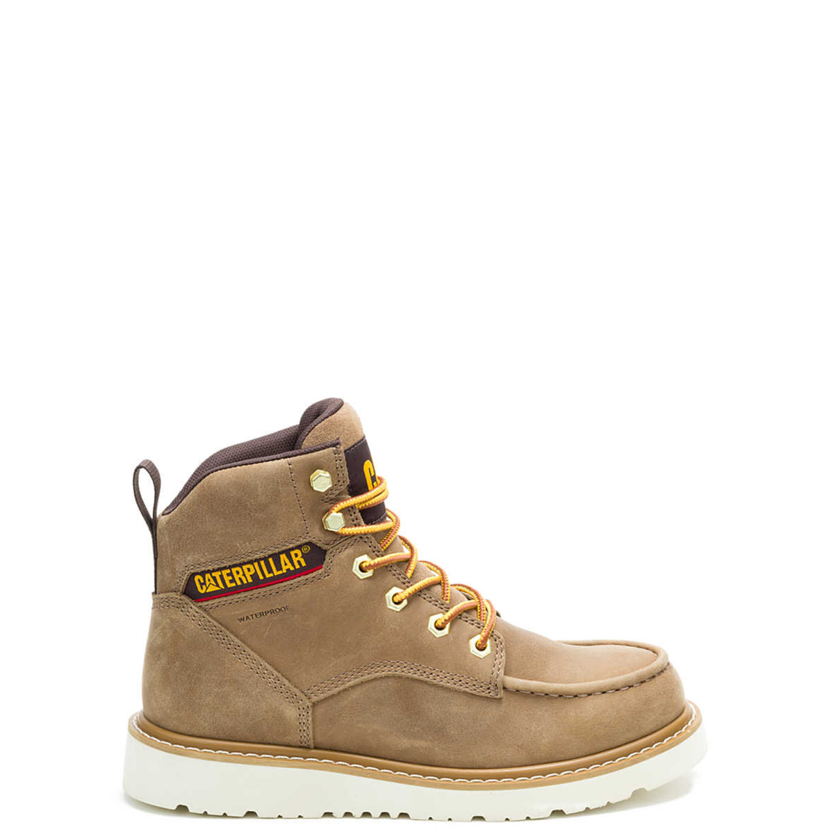 CAT Women's Reclaimer Wedge 6" Waterproof Moc Toe Work Boot - Work World - Workwear, Work Boots, Safety Gear