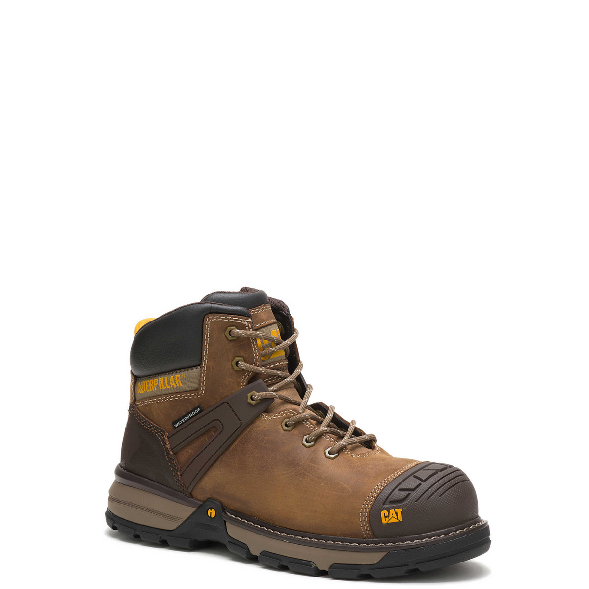 CAT Men's Excavator Superlite 6" Waterproof EH Carbon Comp Toe Work Boot - Work World - Workwear, Work Boots, Safety Gear