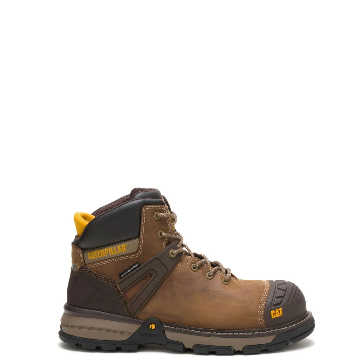 CAT Men's Excavator Superlite 6" Waterproof EH Carbon Comp Toe Work Boot - Work World - Workwear, Work Boots, Safety Gear