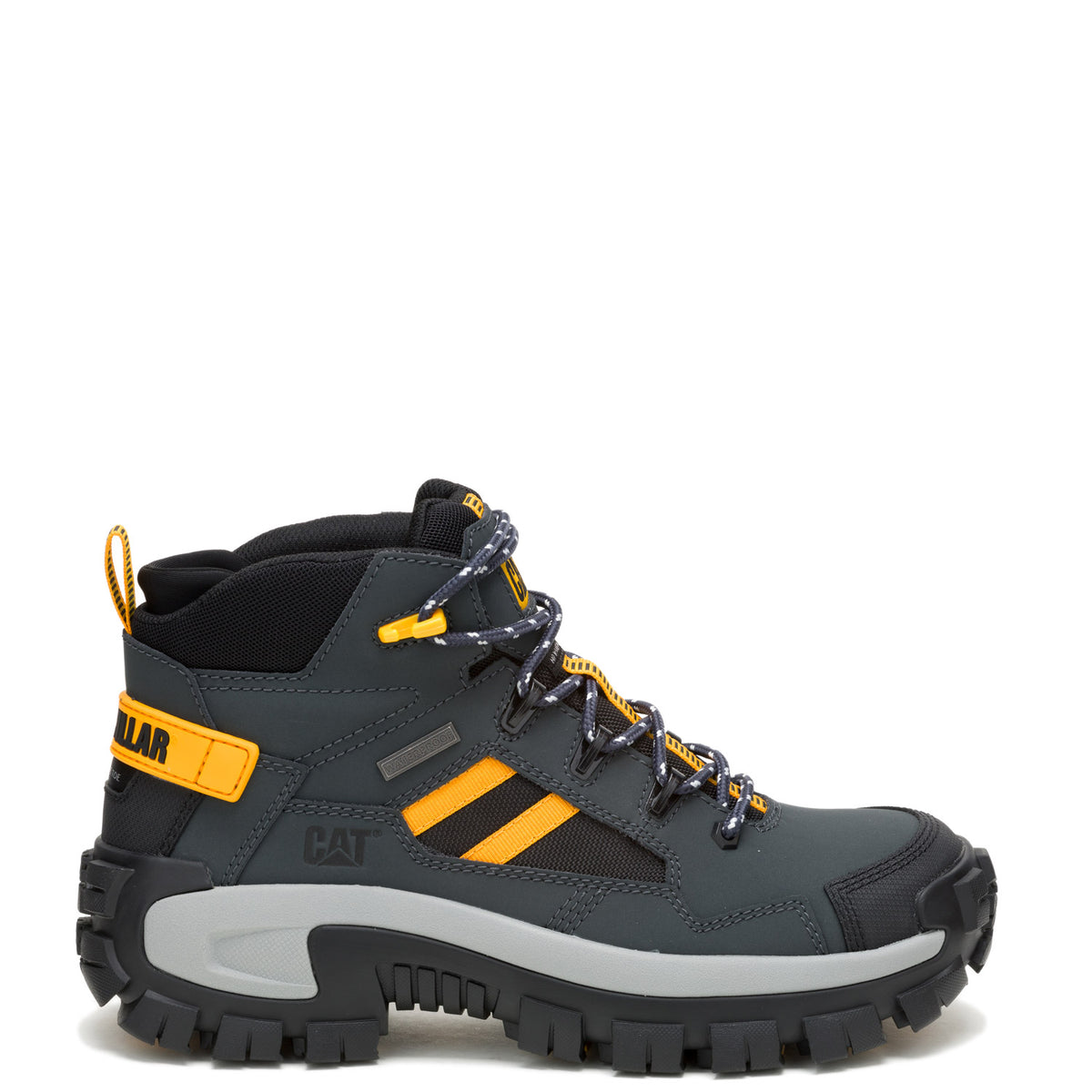CAT Men's Invader Mid Vent Waterproof Comp Toe Work Boot - Work World - Workwear, Work Boots, Safety Gear