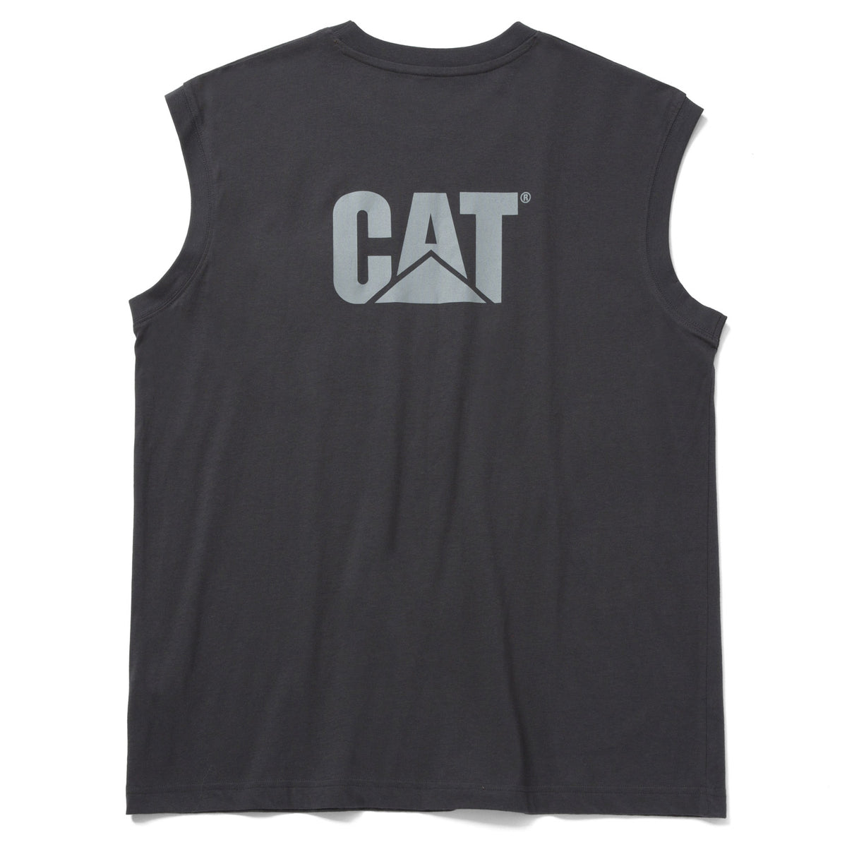 CAT Men&#39;s Trademark Sleeveless Pocket T-Shirt - Work World - Workwear, Work Boots, Safety Gear