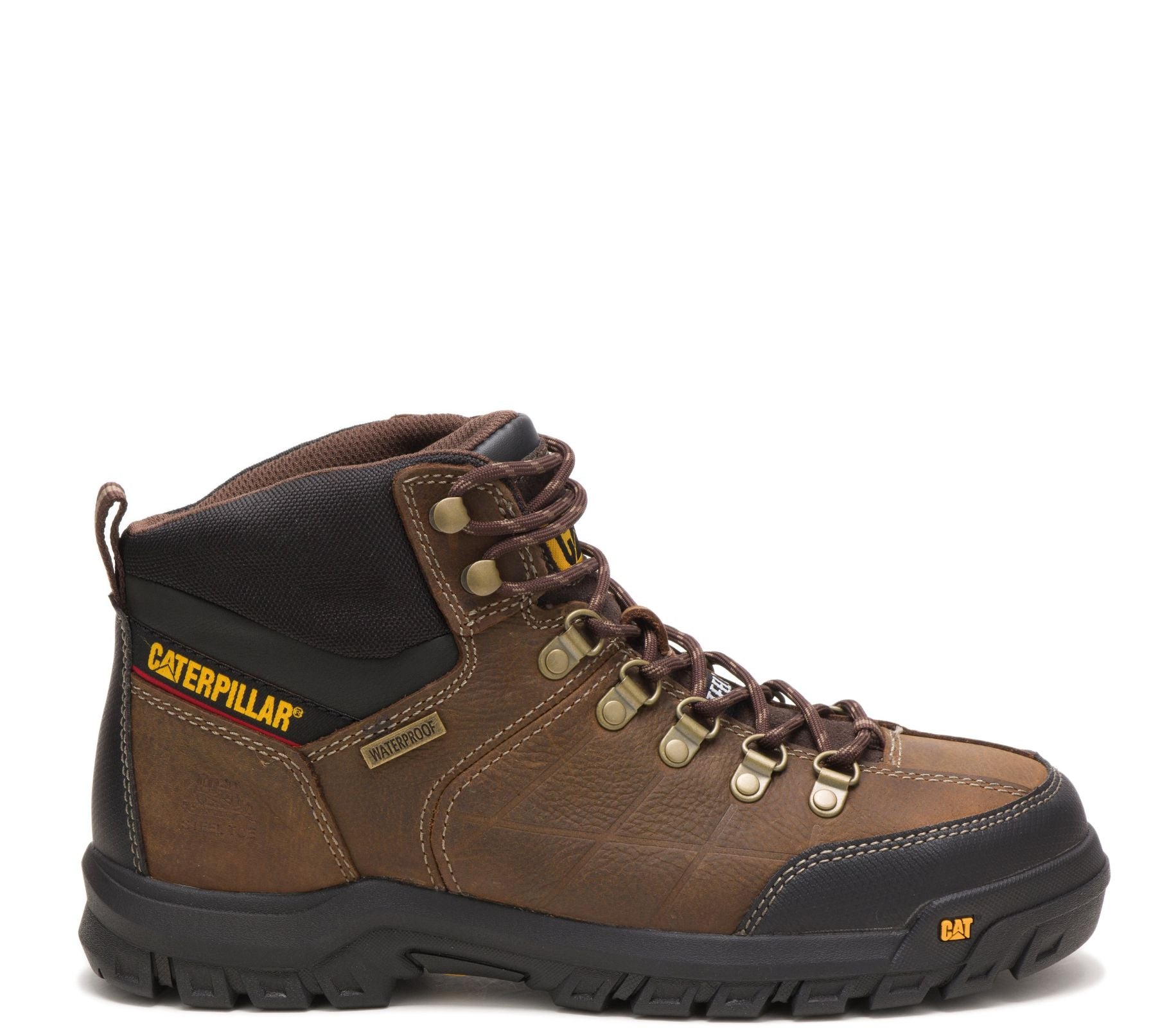 CAT Men's Threshold  6" Waterproof EH Steel Toe Boot - Work World - Workwear, Work Boots, Safety Gear