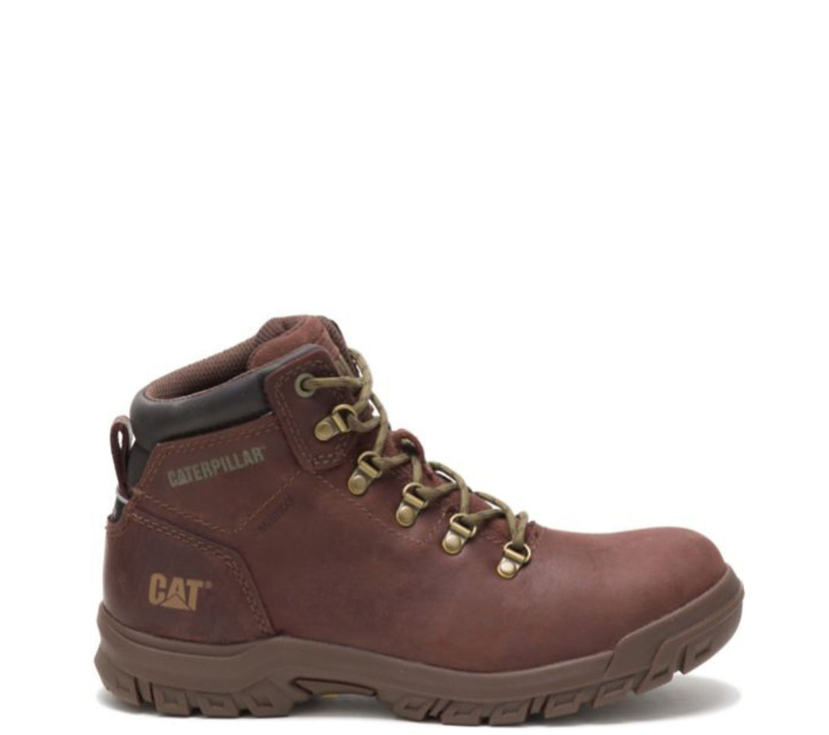 CAT Women&#39;s Mae Waterproof Steel Toe Work Boot_Cocoa - Work World - Workwear, Work Boots, Safety Gear