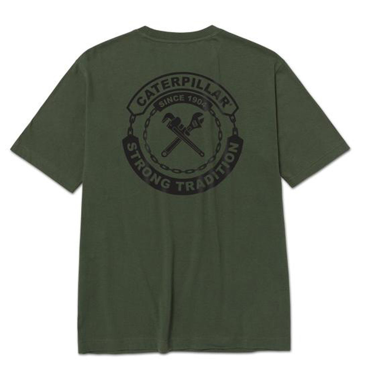 CAT Men's Basic Graphic Tee