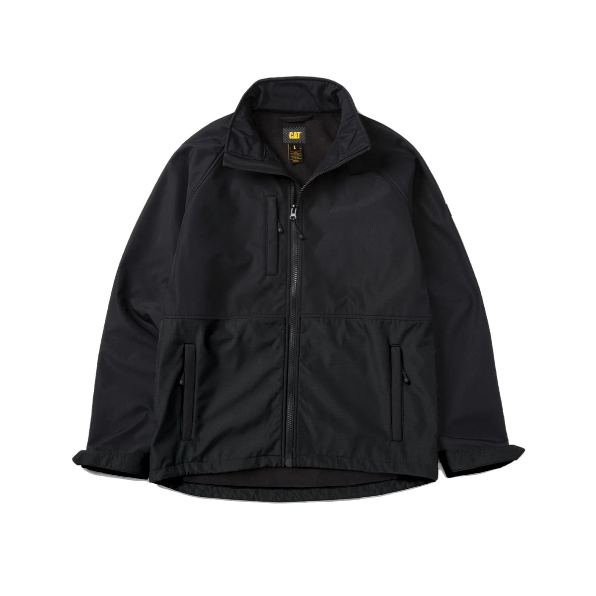 CAT Men's Ripstop Softshell Jacket Jackets & Coats CAT Black 2XL Reg