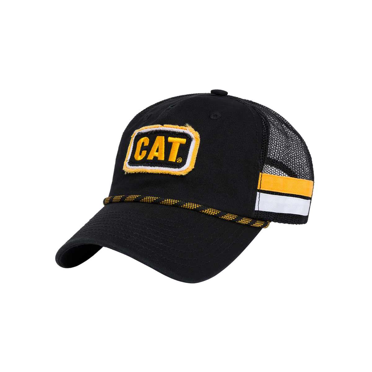 CAT Retro Patch Cap Hats & Caps CAT Black OS
