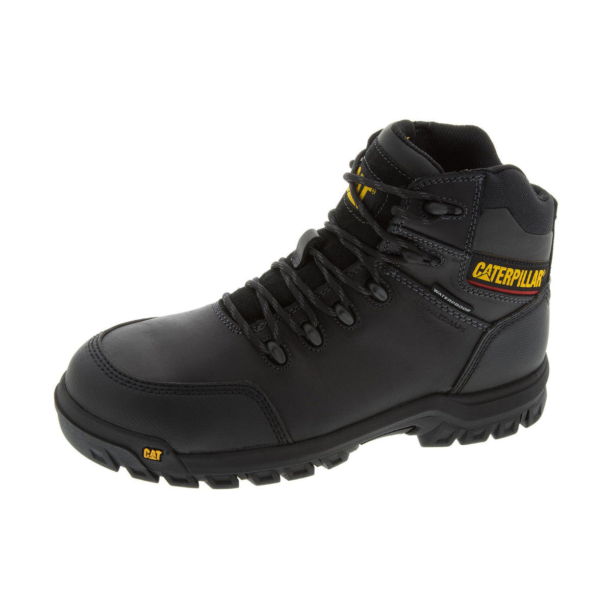 CAT Men's Resorption Waterproof Comp Toe Work Boot Work Boots CAT