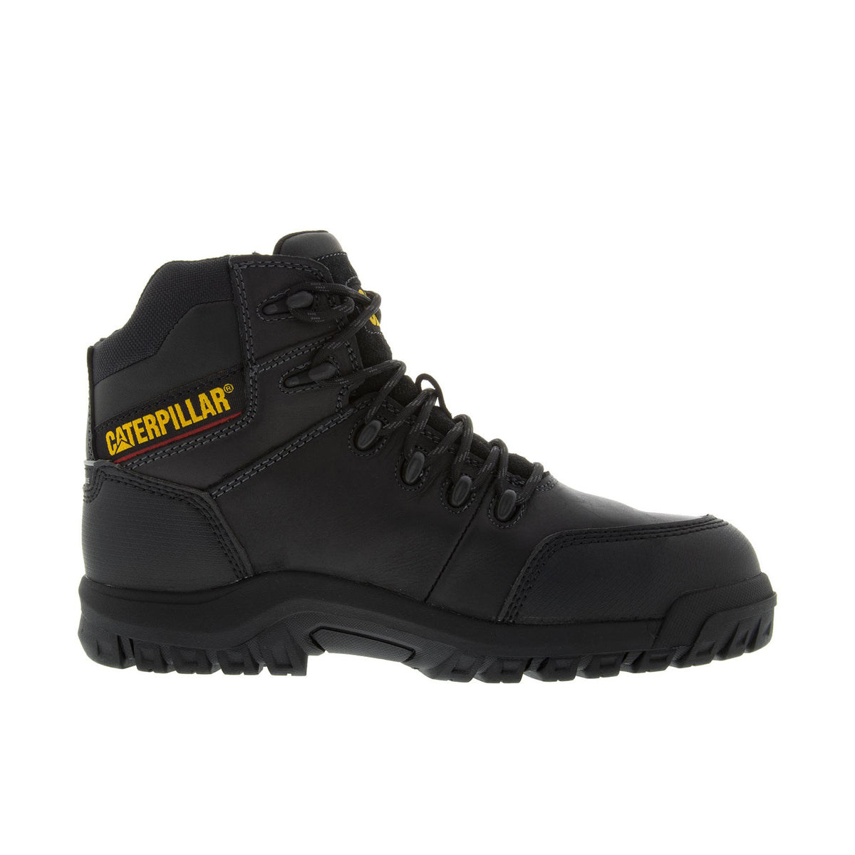 CAT Men's Resorption Waterproof Comp Toe Work Boot Work Boots CAT Black 10 M