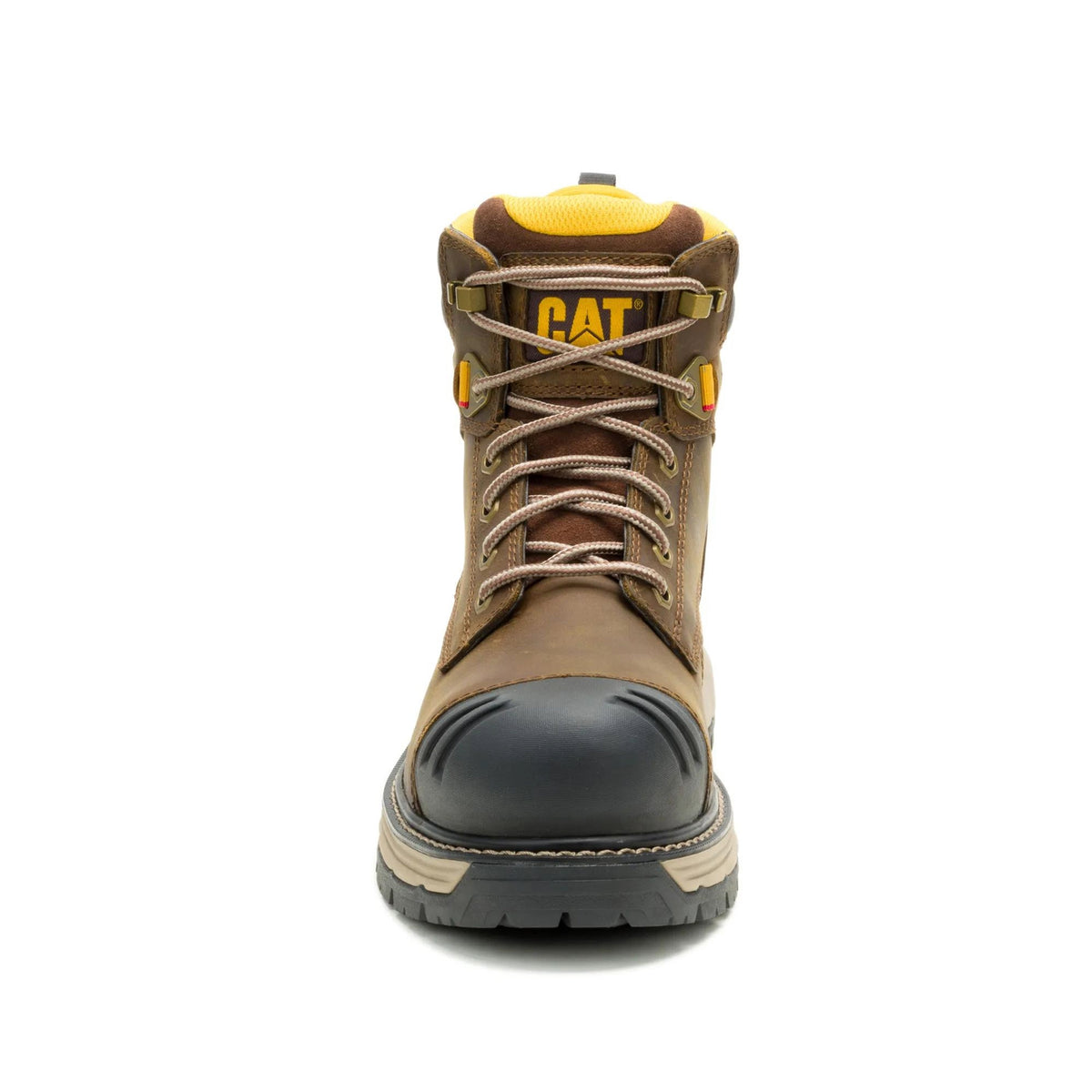 CAT Men's Excavator ft Power Spring™ Technology 6" Waterproof Comp Toe Work Boot Work Boots CAT