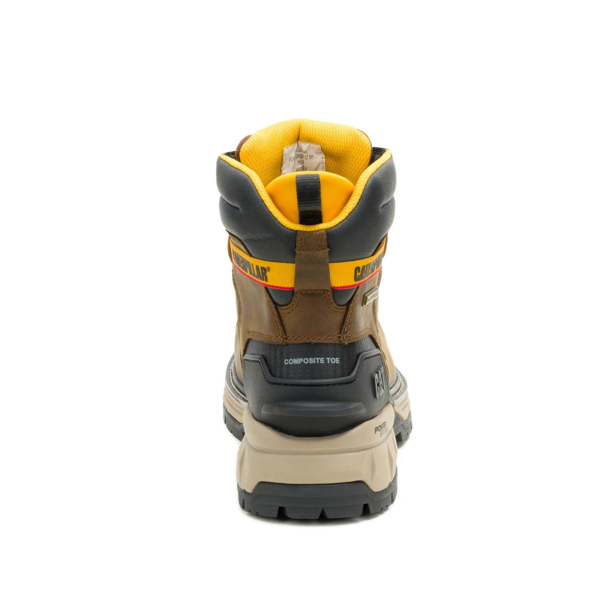 CAT Men's Excavator ft Power Spring™ Technology 6" Waterproof Comp Toe Work Boot Work Boots CAT
