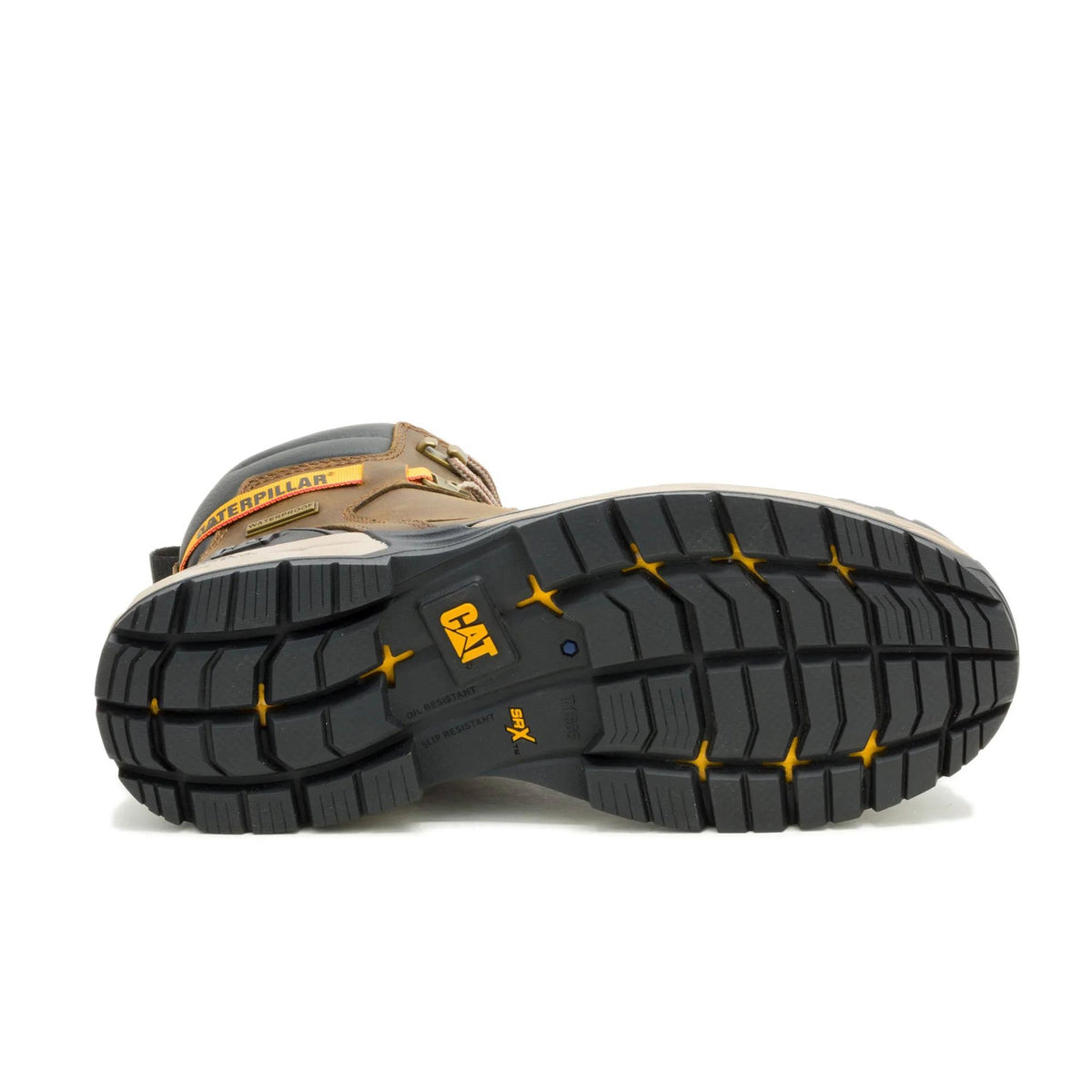 CAT Men's Excavator ft Power Spring™ Technology 6" Waterproof Comp Toe Work Boot Work Boots CAT