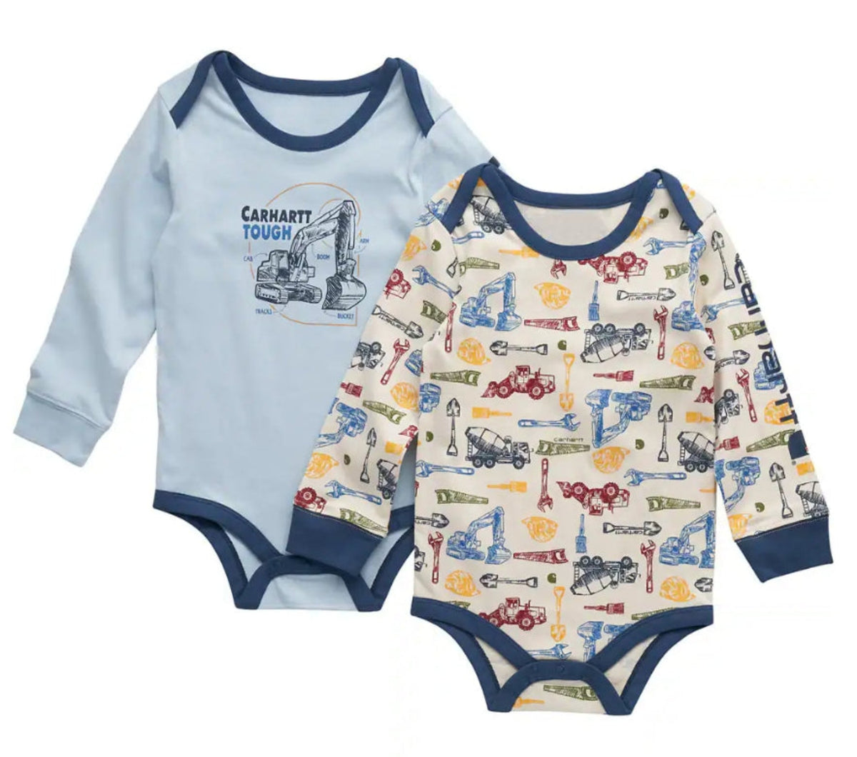 Carhartt Boys' Long Sleeve Construction BodysuitSet - Work World - Workwear, Work Boots, Safety Gear