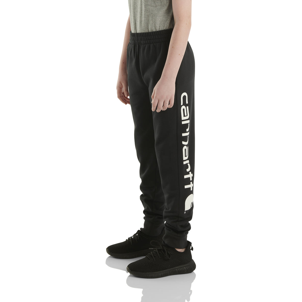 Carhartt Kids' Fleece Logo Leg Drawstring Sweatpant