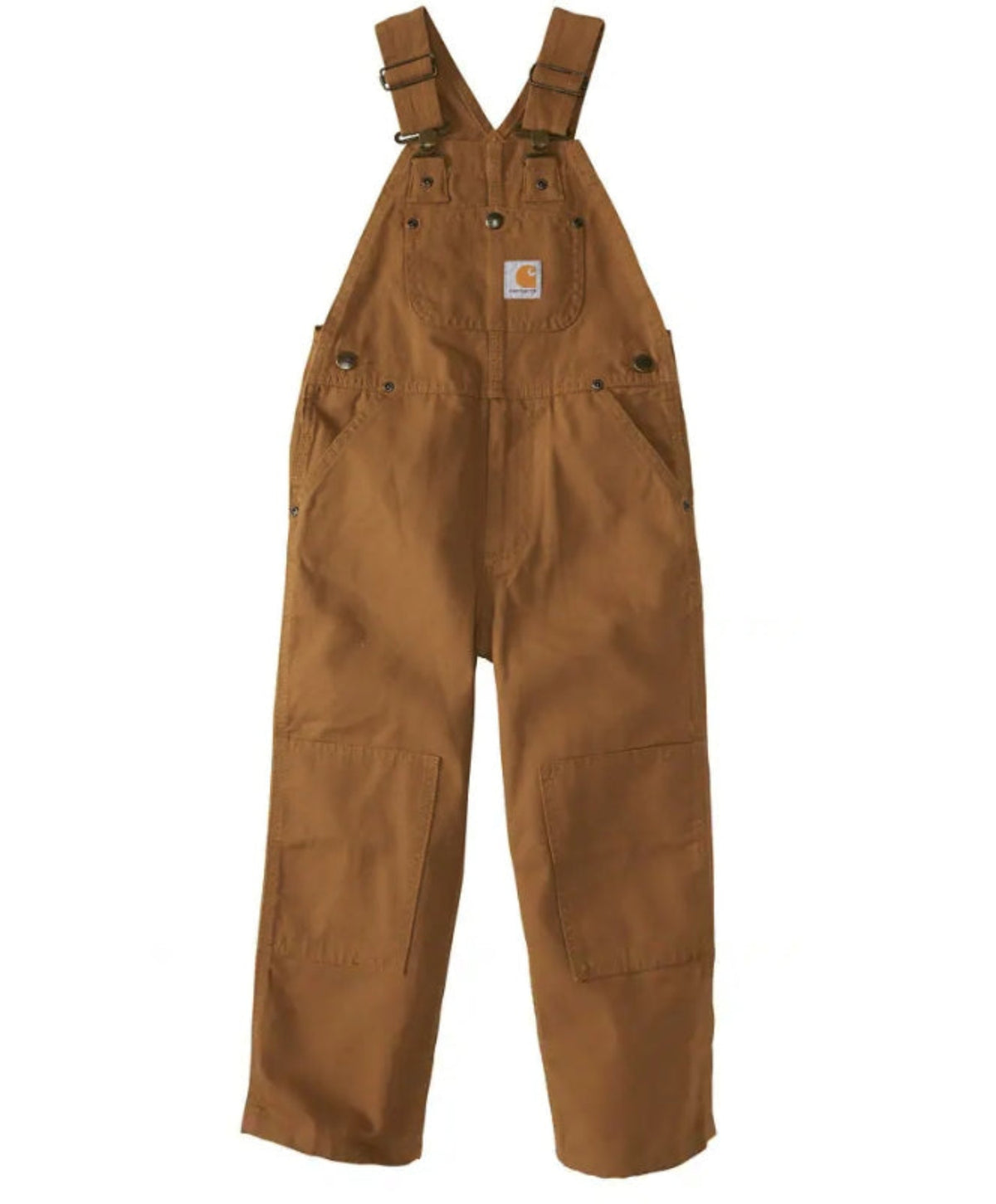 Carhartt Boys' Duck Canvas Washed Bib Overall - Work World - Workwear, Work Boots, Safety Gear