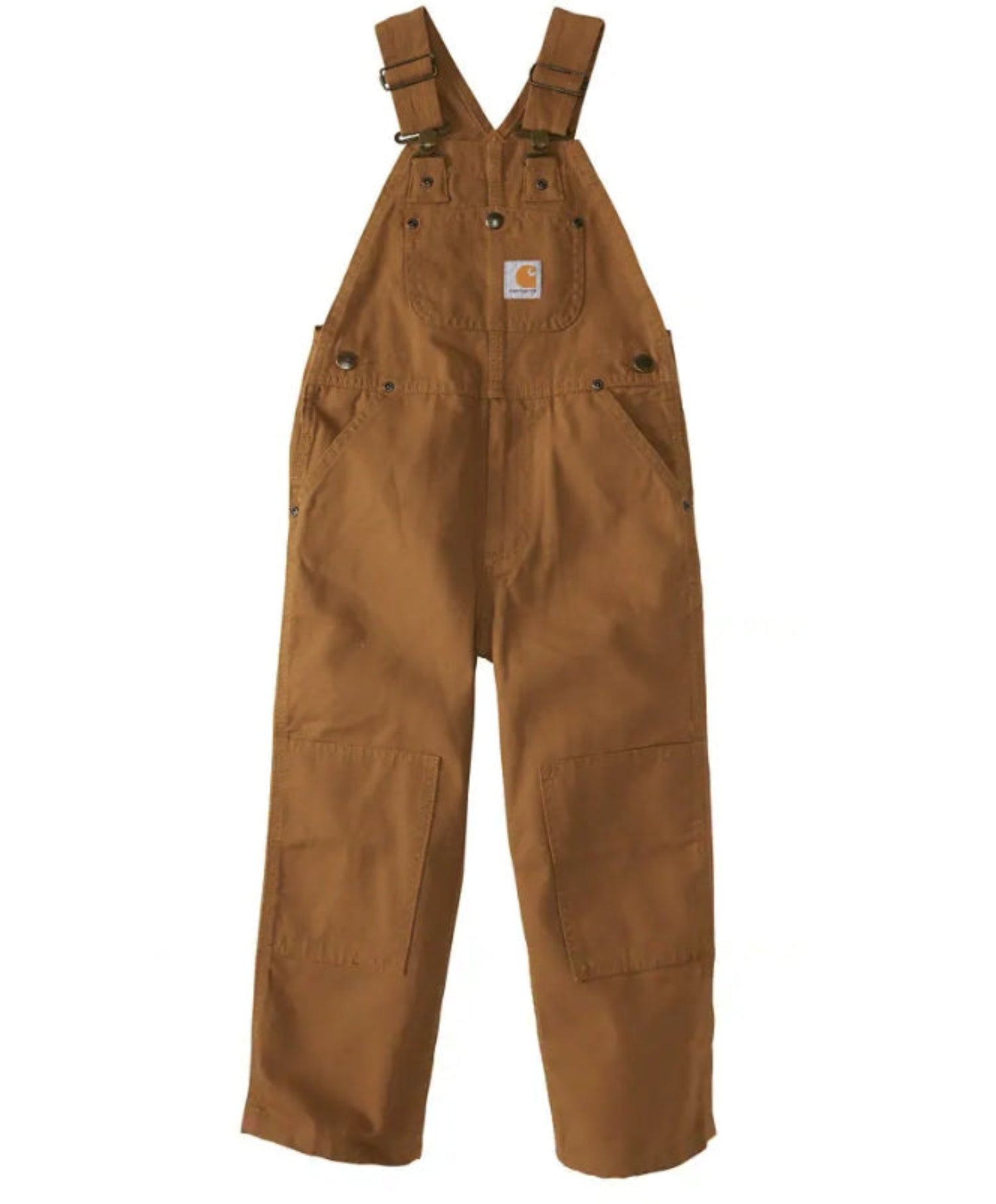 Carhartt Boys' Duck Canvas Washed Bib Overall - Work World - Workwear, Work Boots, Safety Gear