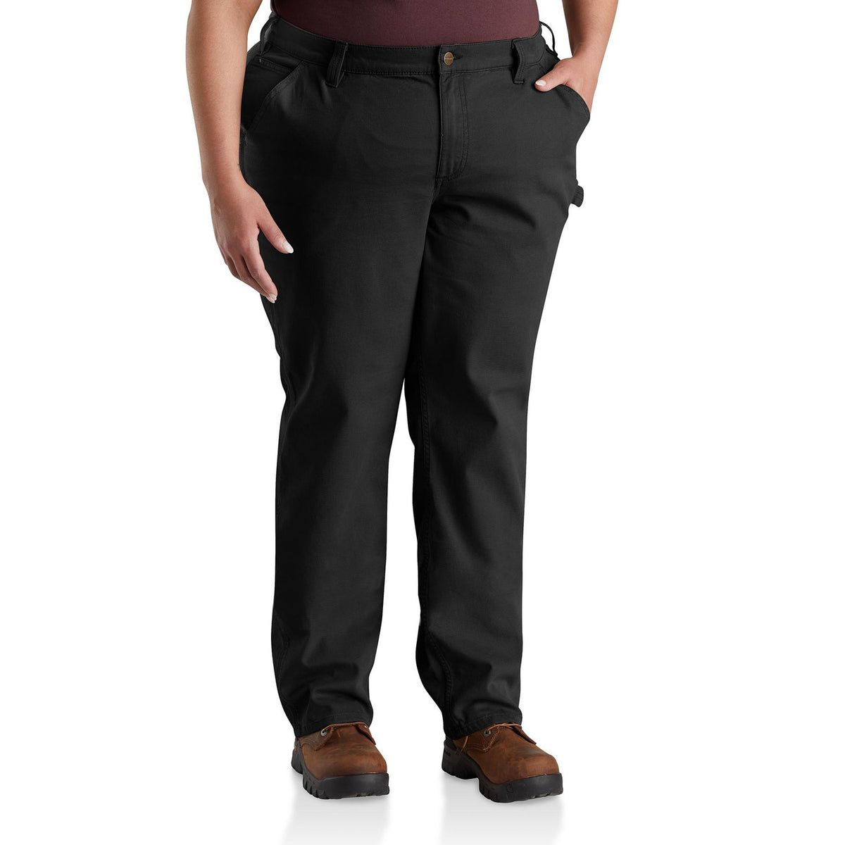 Carhartt Women&#39;s Rugged Flex® Original Fit Crawford Pant_Black - Work World - Workwear, Work Boots, Safety Gear
