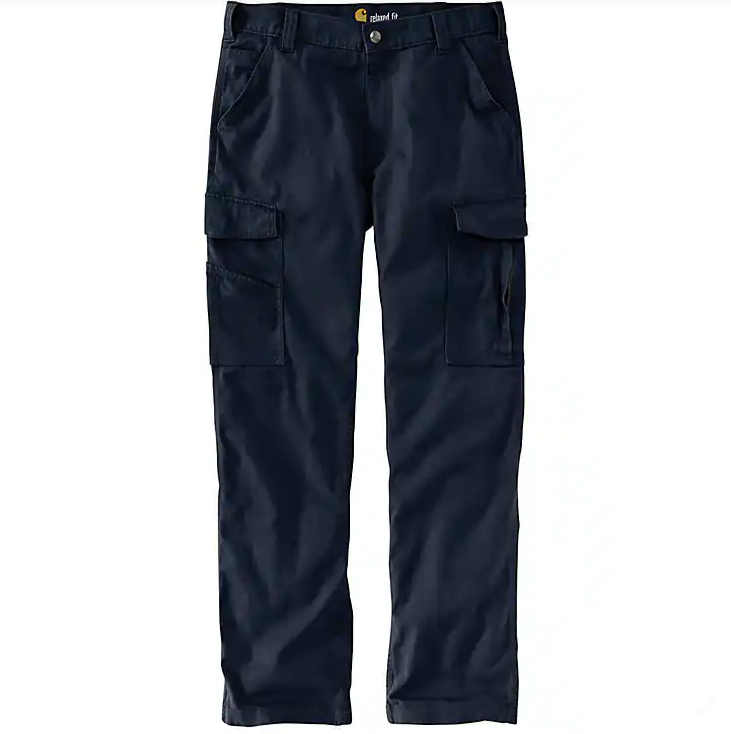 Carhartt Men&#39;s Rugged Flex® Rigby Cargo Work Pant_Navy - Work World - Workwear, Work Boots, Safety Gear