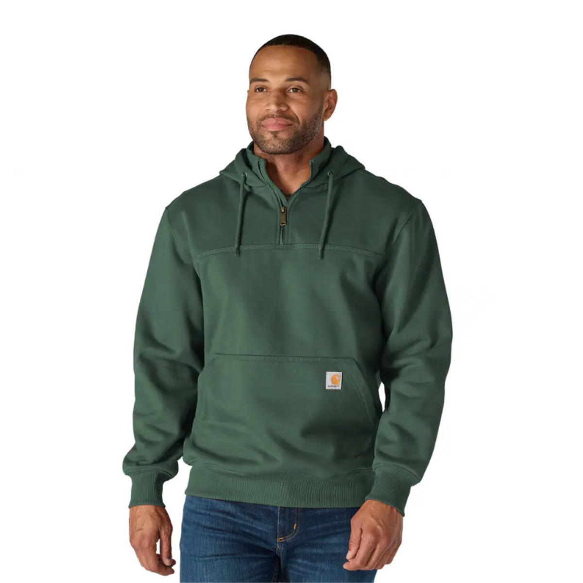 Carhartt Men's Rain Defender® Loose Fit Heavyweight Quarter-Zip Sweatshirt - Work World - Workwear, Work Boots, Safety Gear