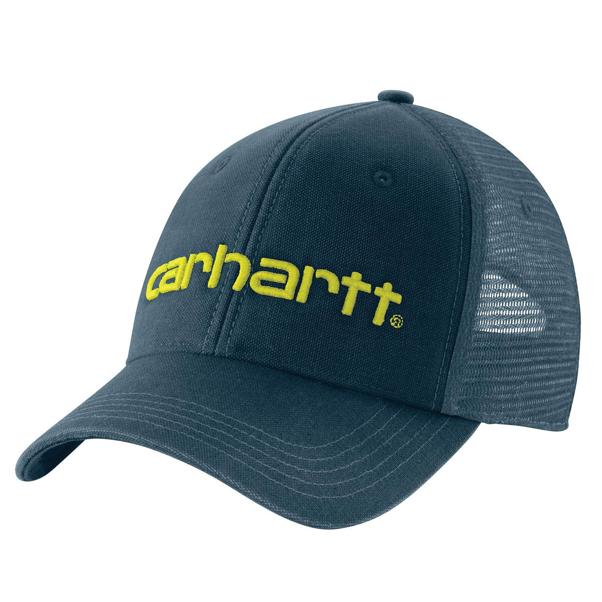 Carhartt Men&#39;s Canvas Mesh-Back Graphic Cap - Work World - Workwear, Work Boots, Safety Gear