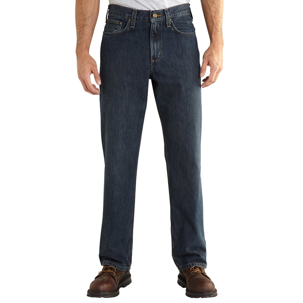 Carhartt Men&#39;s Relaxed Fit Holter Jean_Bedrock - Work World - Workwear, Work Boots, Safety Gear