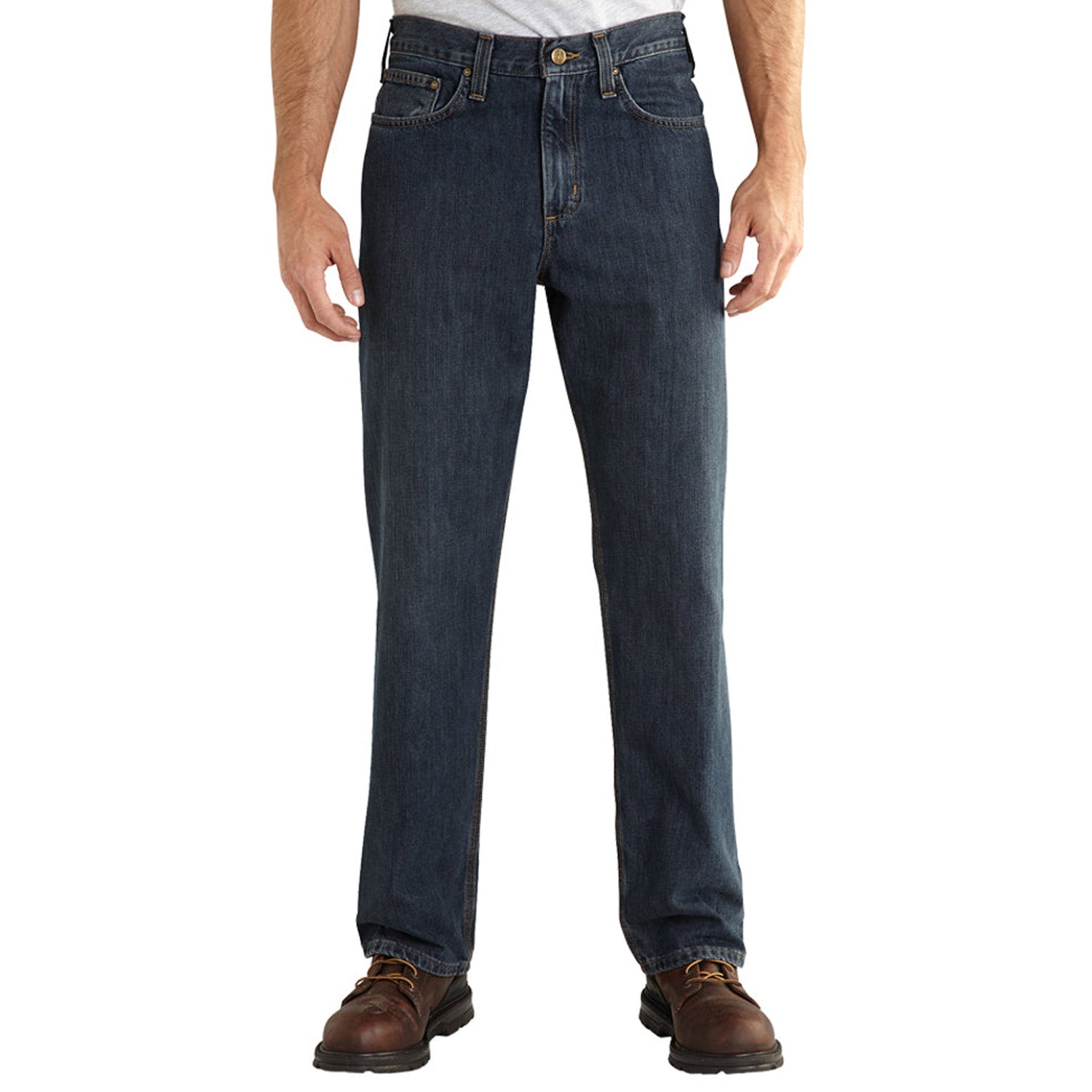 Carhartt Men's Relaxed Fit Holter Jean_Bedrock - Work World - Workwear, Work Boots, Safety Gear