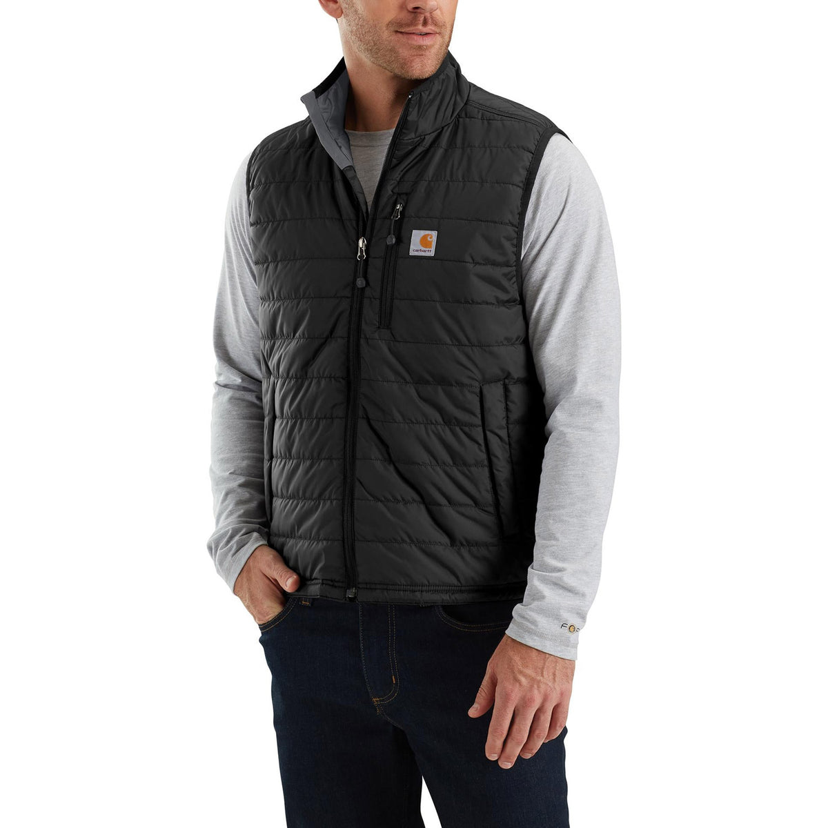 Carhartt Men&#39;s Rain Defender® Relaxed Fit Lightweight Insulated Vest - Work World - Workwear, Work Boots, Safety Gear
