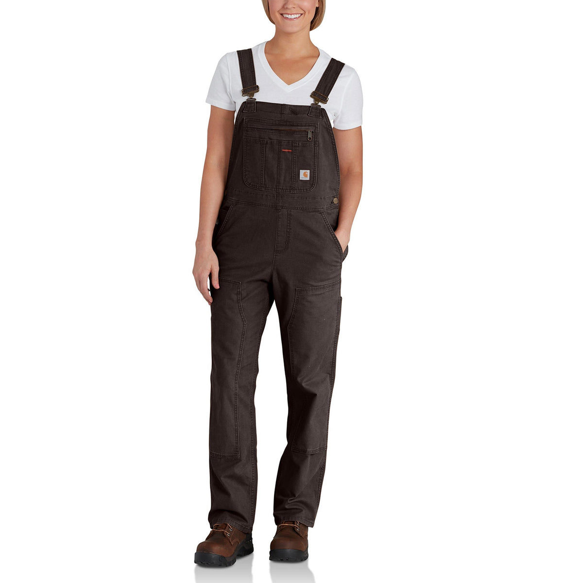 Carhartt Women&#39;s Crawford Double-Front Bib - Work World - Workwear, Work Boots, Safety Gear