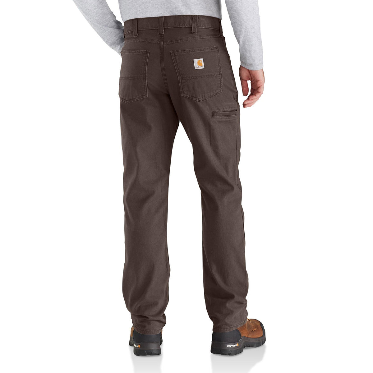 Carhartt Men&#39;s Rugged Flex® Rigby Five Pocket Pant_Dark Coffee - Work World - Workwear, Work Boots, Safety Gear
