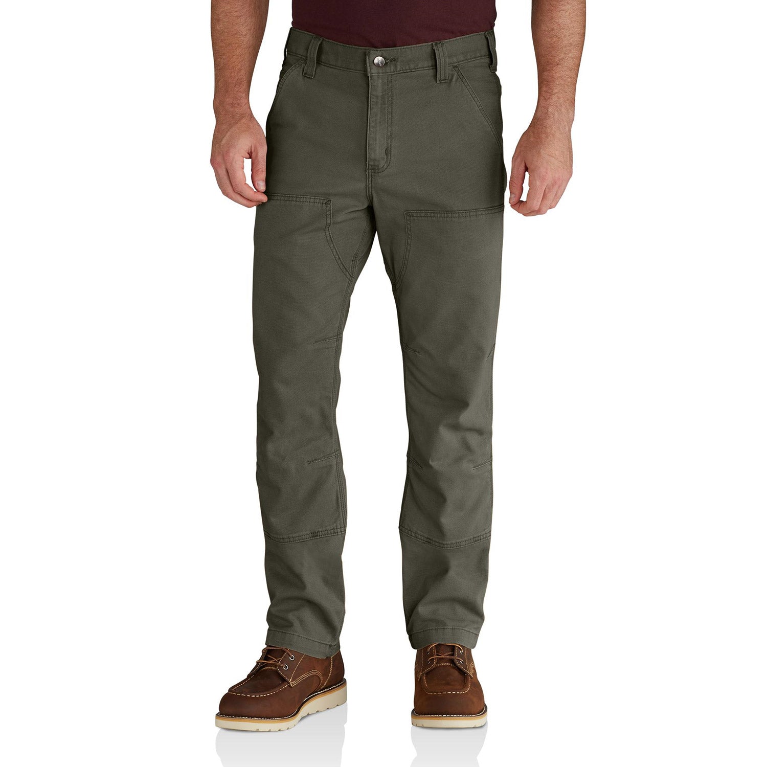 Carhartt Men's Rugged Flex® Rigby Double-Front Pant_Moss - Work World - Workwear, Work Boots, Safety Gear
