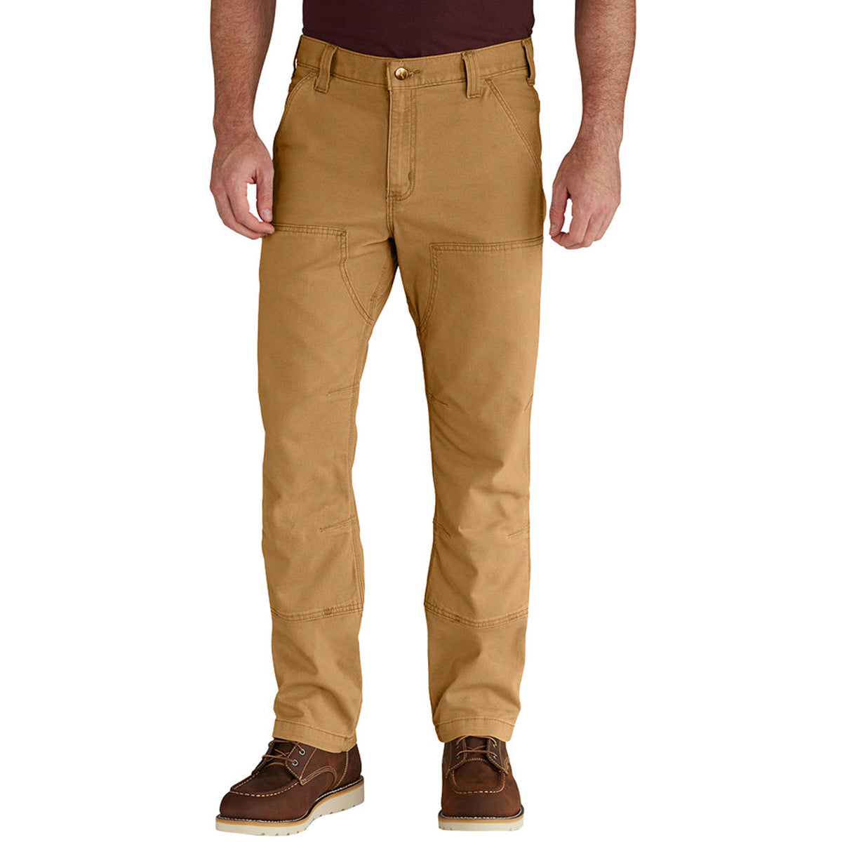 Carhartt Men&#39;s Rugged Flex® Rigby Double-Front Pant_Hickory - Work World - Workwear, Work Boots, Safety Gear