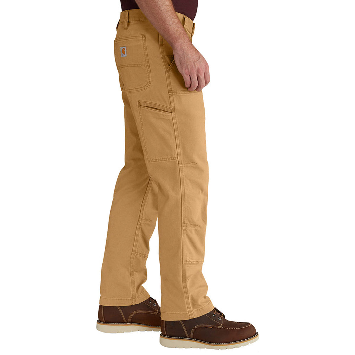 Carhartt Men&#39;s Rugged Flex® Rigby Double-Front Pant_Hickory - Work World - Workwear, Work Boots, Safety Gear