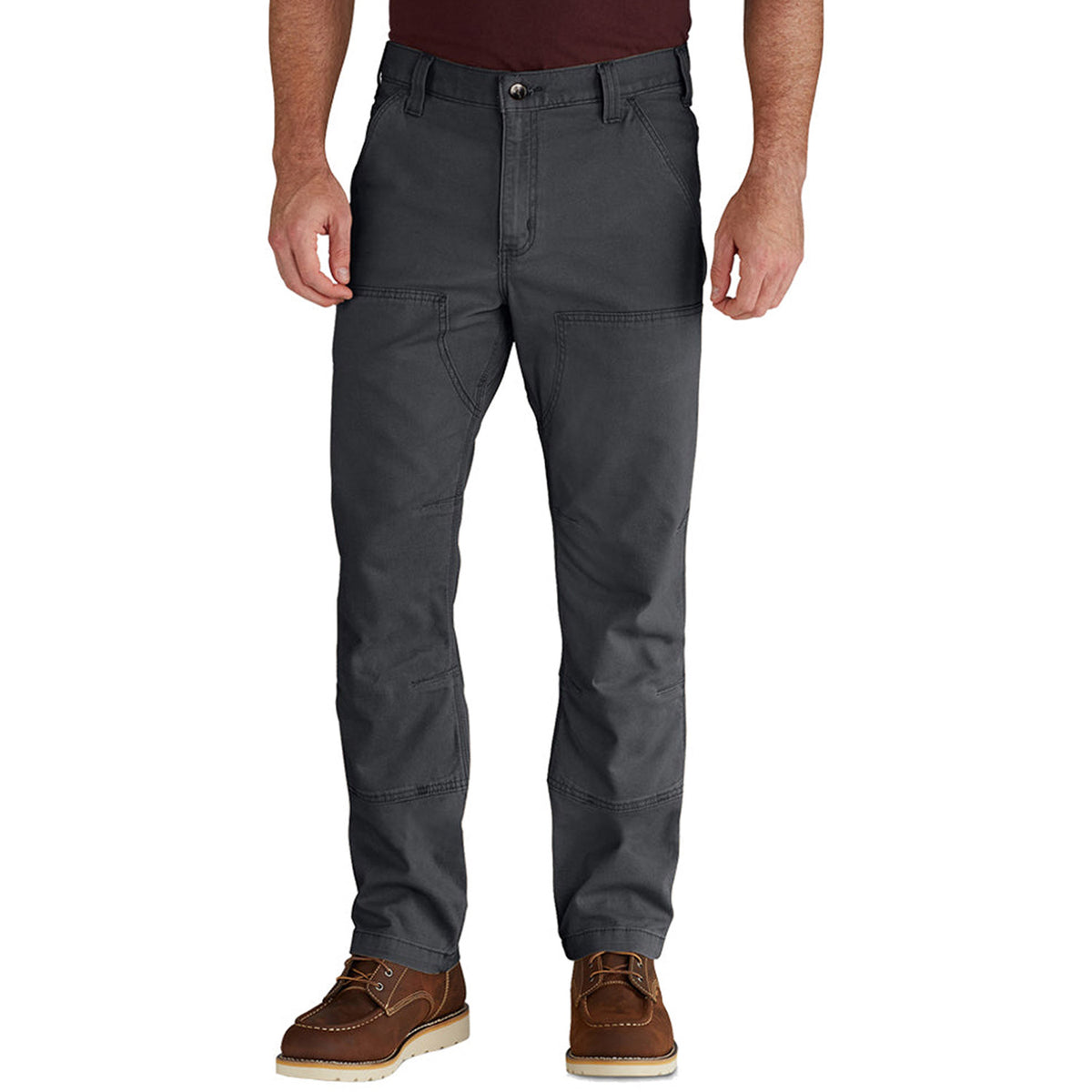 Carhartt Men&#39;s Rugged Flex® Rigby Double-Front Pant_Shadow - Work World - Workwear, Work Boots, Safety Gear