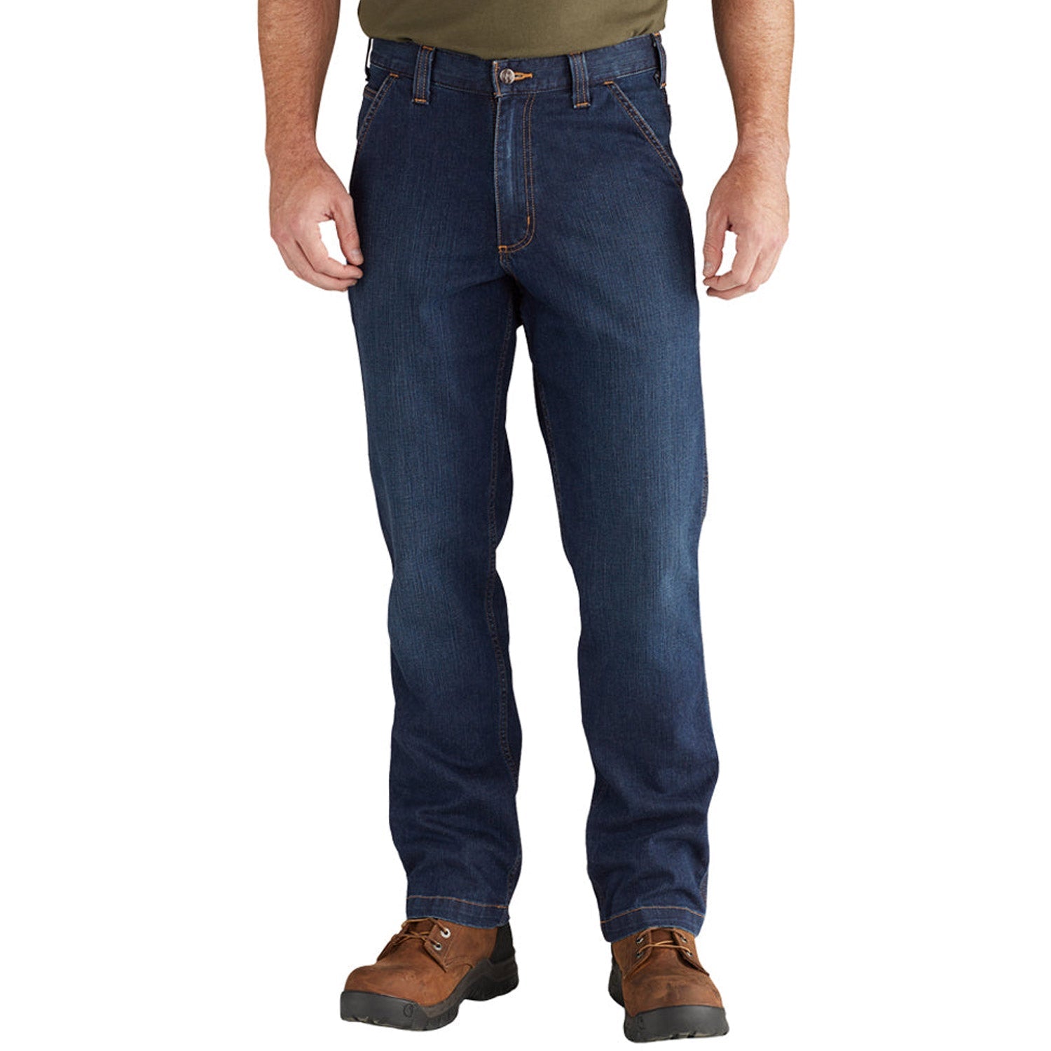 Carhartt Men's Rugged Flex® Relaxed Fit Dungaree Jean - Work World - Workwear, Work Boots, Safety Gear