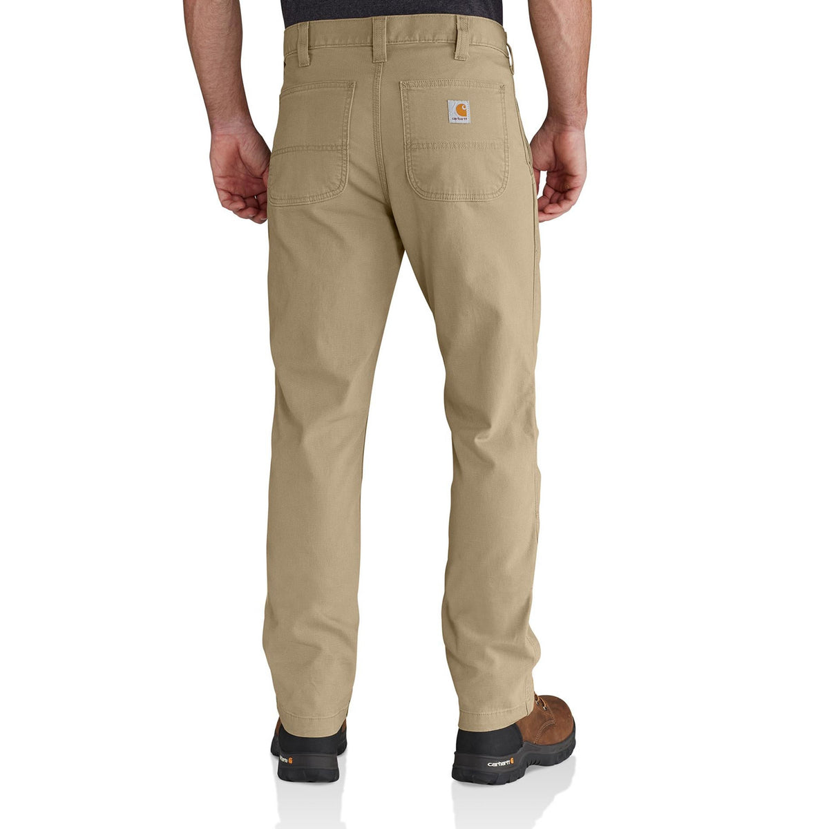 Carhartt Men&#39;s Rugged Flex® Straight Rigby Pant_Dark Khaki - Work World - Workwear, Work Boots, Safety Gear
