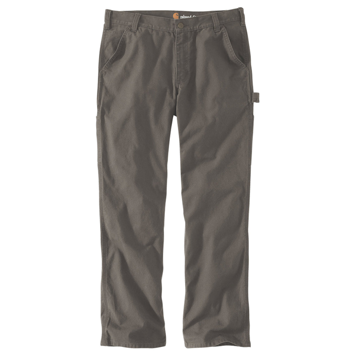 Carhartt Men&#39;s Rugged Flex® Relaxed Fit Duck Dungaree_Tarmac - Work World - Workwear, Work Boots, Safety Gear