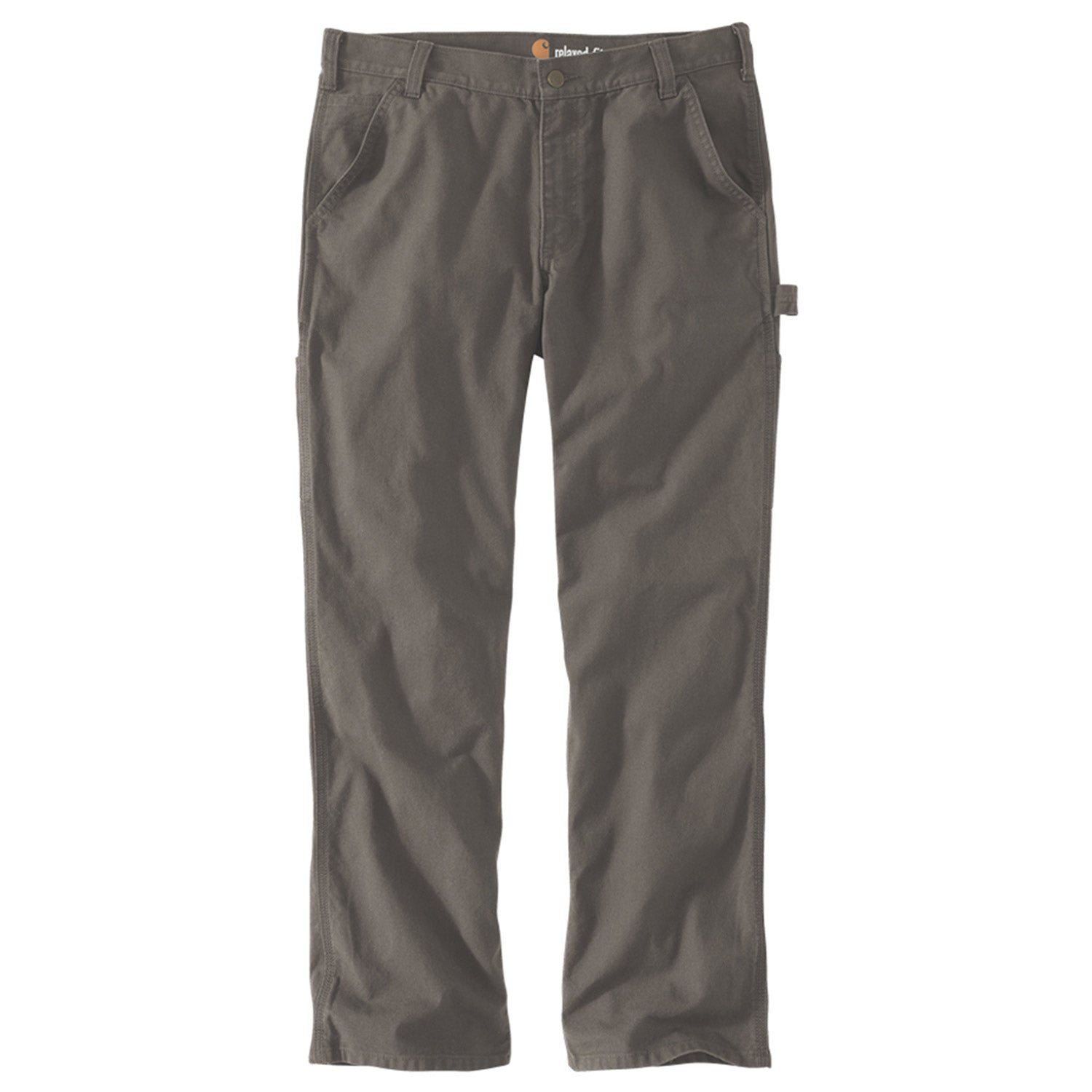 Carhartt Men's Rugged Flex® Relaxed Fit Duck Dungaree_Tarmac - Work World - Workwear, Work Boots, Safety Gear