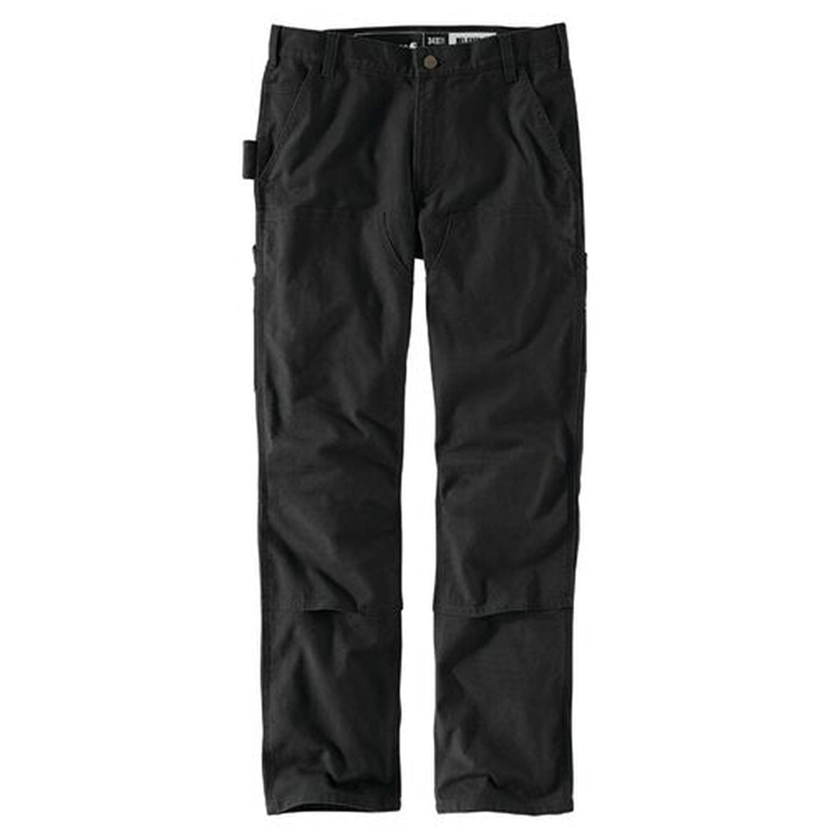 Carhartt Men&#39;s Rugged Flex® Relaxed Fit Double-Front Duck Pant_Black - Work World - Workwear, Work Boots, Safety Gear