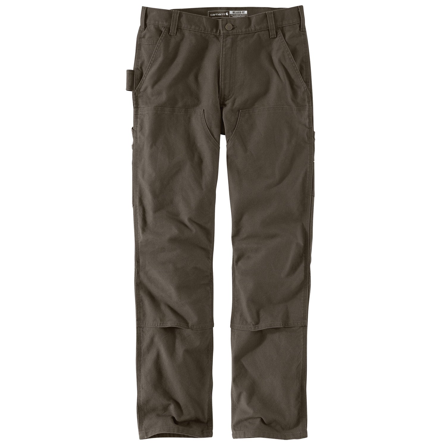 Carhartt Men's Rugged Flex® Relaxed Fit Double-Front Duck Pant_Tarmac - Work World - Workwear, Work Boots, Safety Gear