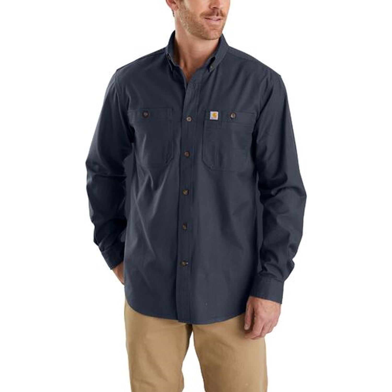 Carhartt Men's Rugged Flex® Rigby Long Sleeve Shirt - Work World - Workwear, Work Boots, Safety Gear
