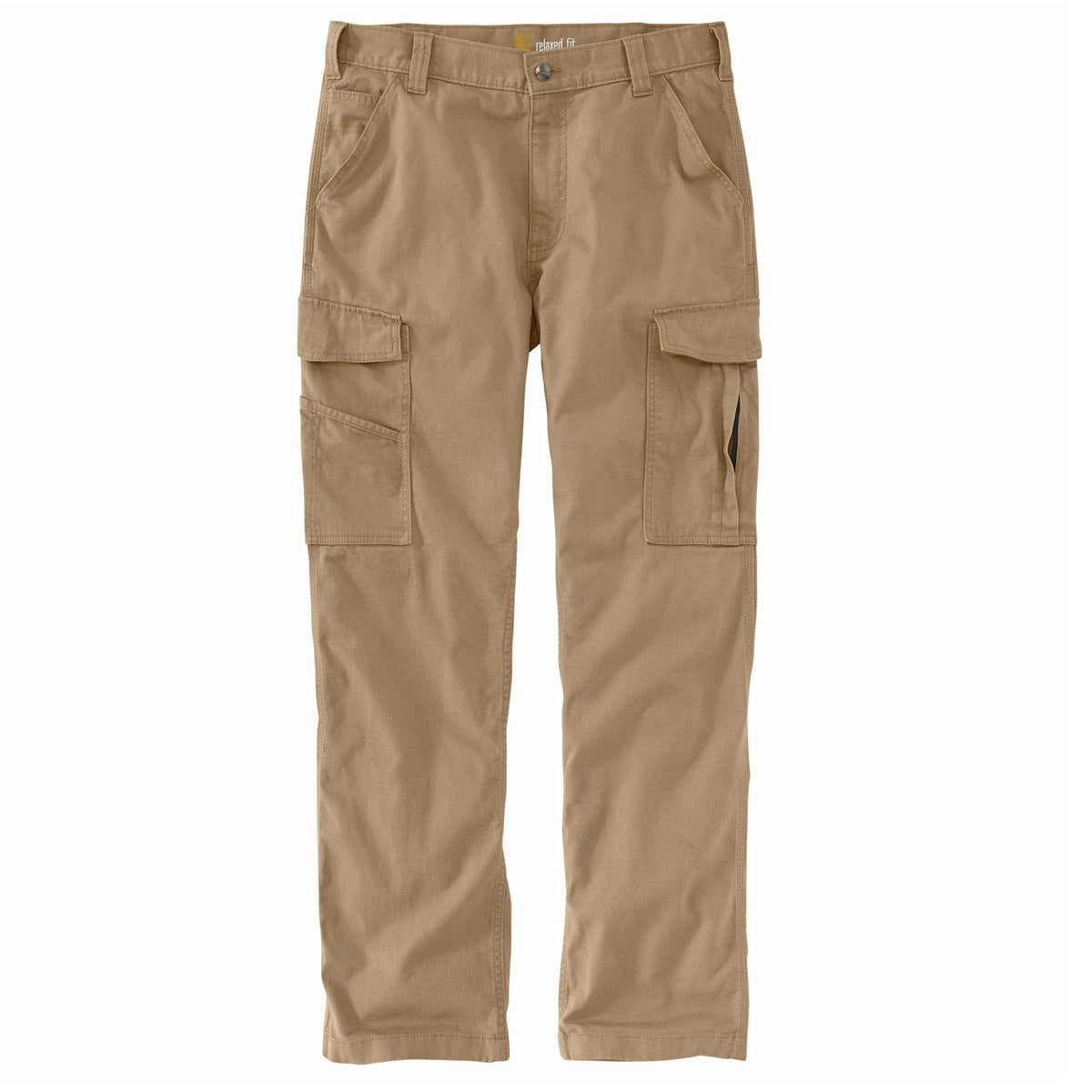 Carhartt Men's Rugged Flex® Fit Canvas Cargo Work Pant Pants Carhartt Dark Khaki 30 30 Inseam